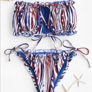 Zaful Patriotic Bikini